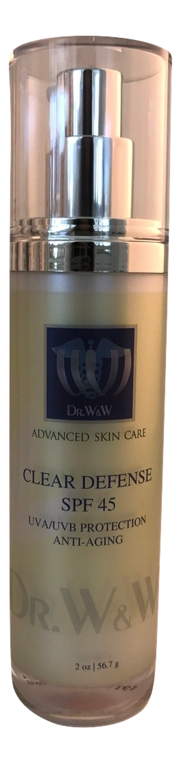 WW Clear Defense SPF 45 – Dr WW Skincare